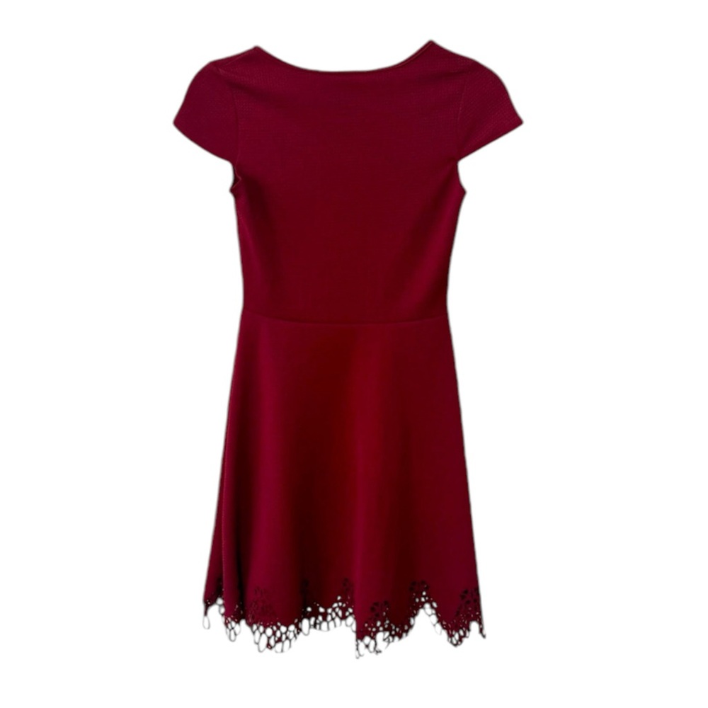 Peach Royal Red Dress Women’s Small NWT